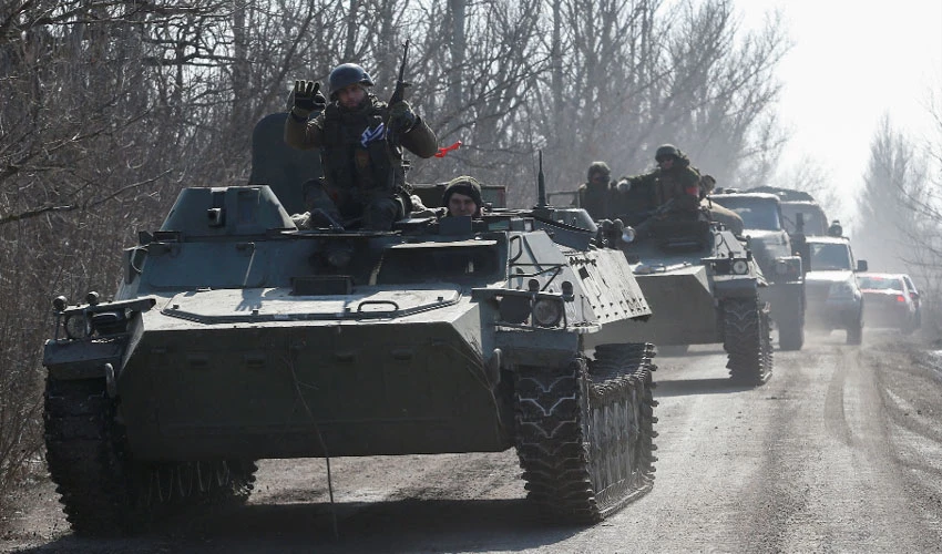 روسی فوجی دستے کیف کے مضافات میں پہنچ گئے، یوکرینی فوج کی شدید مزاحمت