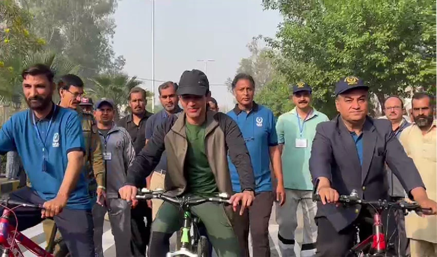 یوم پاکستان پر سائیکل و میراتھن ریس کا اہتمام