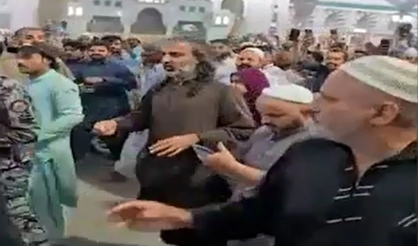 مسجد نبوی ﷺ میں پیش آنیوالے واقعہ پر مدینہ منورہ سے کئی پاکستانی گرفتار