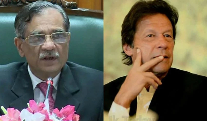 سابق چیف جسٹس ثاقب نثار کی سابق وزیراعظم عمران خان سے ملاقات