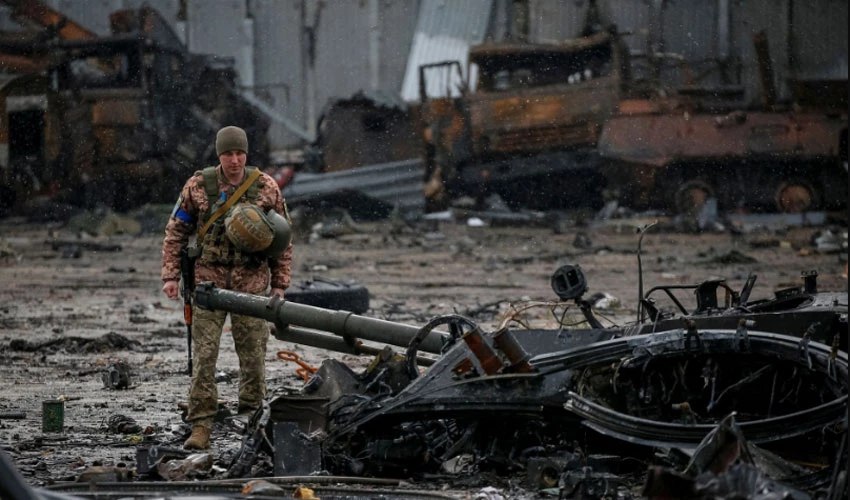 یوکرین میں روسی کارروائیاں، خارکیف حملے میں 7 افراد ہلاک، 34 زخمی