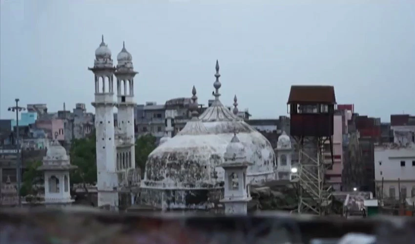بھارت میں بابری مسجد کے بعد قدیم گیانواپی مسجد ہندؤ انتہا پسندوں کے نشانے پر آگئی
