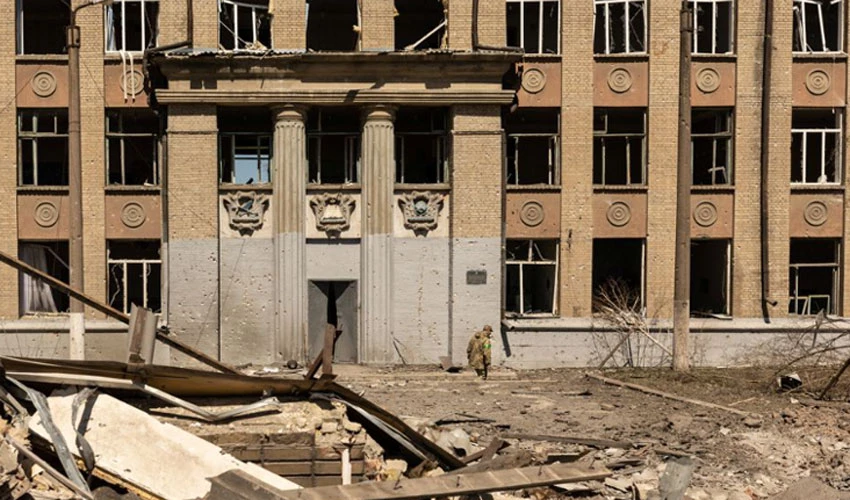 روس کا یوکرینی شہر پوپاسنا پر قبضہ، سیویر پر قبضے کیلئے لڑائی جاری