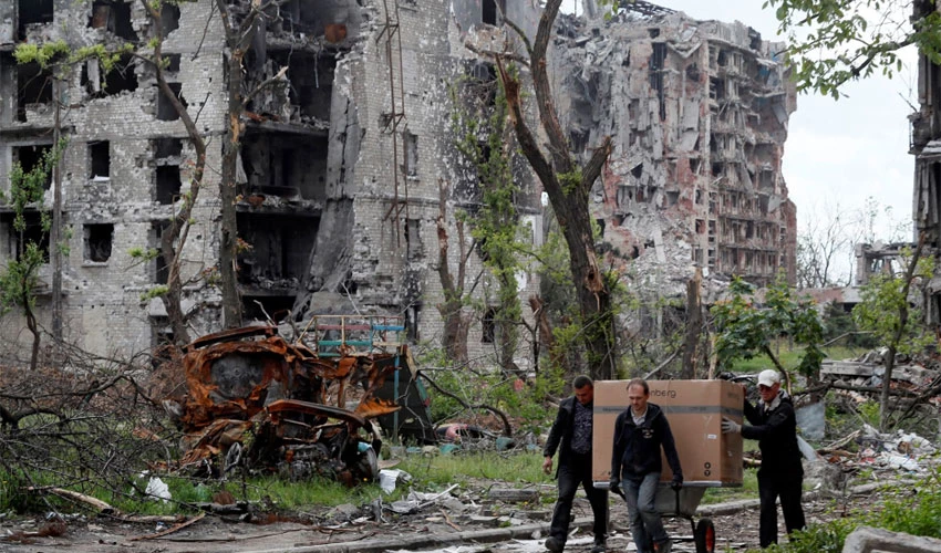 روسی افواج نے یوکرین کے فرنٹ لائن شہروں پر بمباری کر کے آٹھ شہریوں کو ماردیا