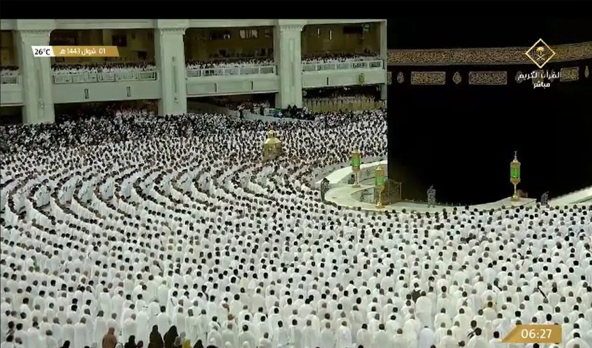 سعودی عرب اور یو اے ای سمیت مشرق وسطیٰ میں نمازِعیدالفطر ادا کر دی گئی