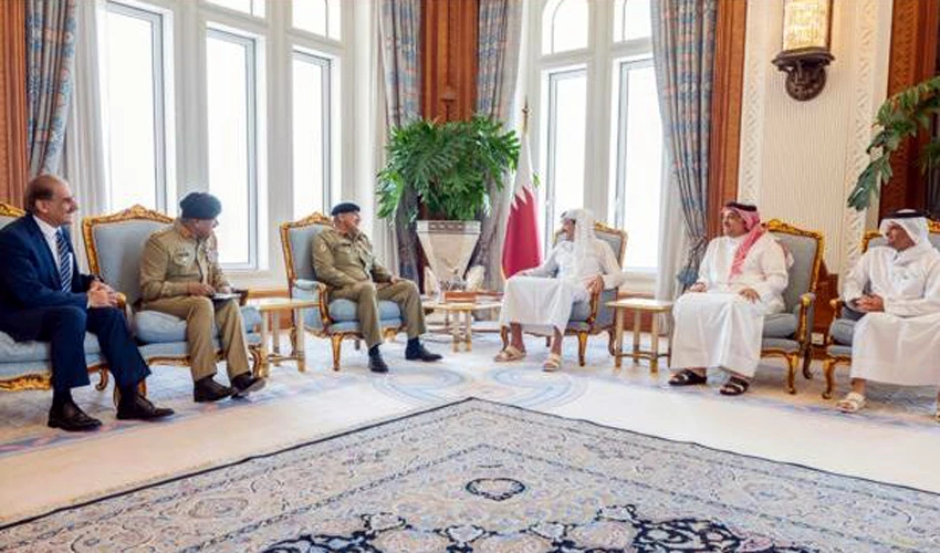آرمی چیف کی امیر قطر سے ملاقات، باہمی دلچسپی کے امور، دفاعی اور علاقائی ماحول پر گفتگو