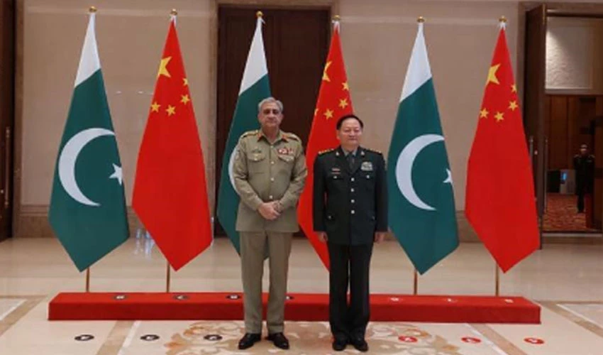 پاکستان کے اعلیٰ سطح فوجی وفد کا دورہ چین، اہم اُمور پر مذاکرات