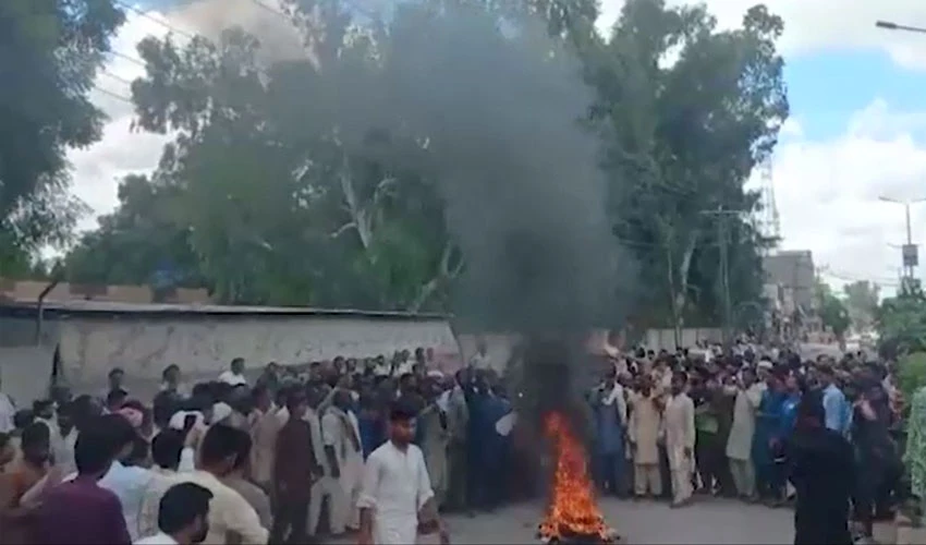 بجلی بلوں میں اضافے پر فیصل آباد اور نواحی علاقوں میں احتجاج