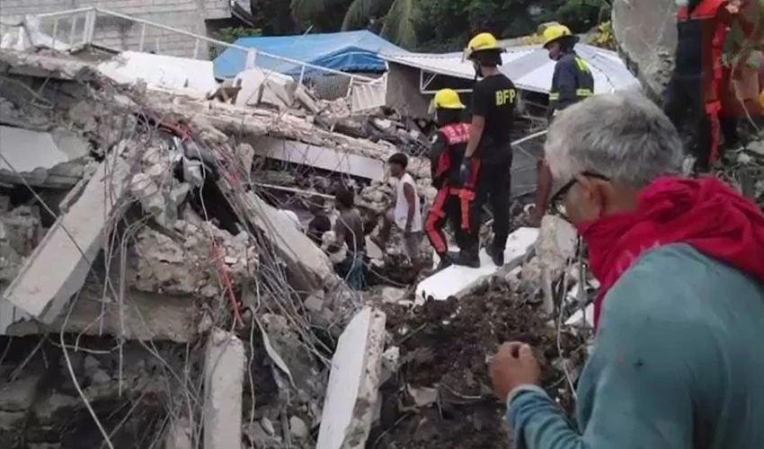 فلپائن کے جنوبی علاقوں میں 6.8 شدت کا زلزلہ