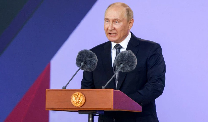 روسی صدر پیوٹن کی اتحادیوں کو جدید ہتھیار فروخت کرنیکی پیشکش