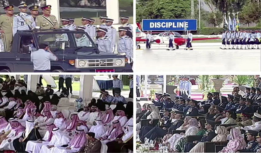 اصغر خان اکیڈمی رسالپور میں پاک فضائیہ کی 146 ویں گریجوایشن تقریب