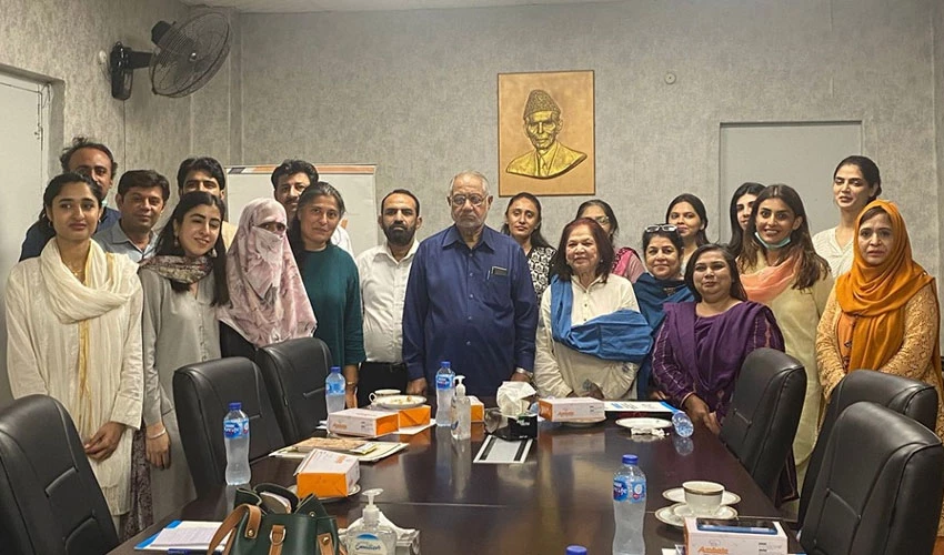 جائیداد میں خواتین کے حقوق پر کراچی میں اہم میٹنگ کا انعقاد: انوار حیدر، انیس ہارون، شمیم ممتاز، شرمین عبید، حیا زاہد اور دیگر شخصیات کی شرکت