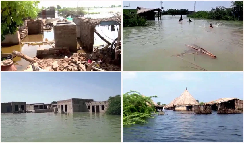سیلاب مزید 12 جانیں نگل گیا، جاں بحق افراد کی تعداد 1355 ہو گئی