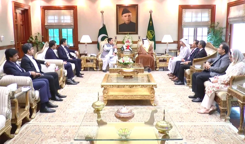 وزیراعلی پنجاب سے متحدہ عرب امارات کے سفیر کی ملاقات، سرمایہ کاری کے امور پر تبادلہ خیال