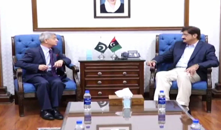 وزیراعلیٰ سندھ سے ترک قونصل جنرل مسٹر کیمل سانگو کی ملاقات، سیلابی صورتحال پر تبادلہ خیال