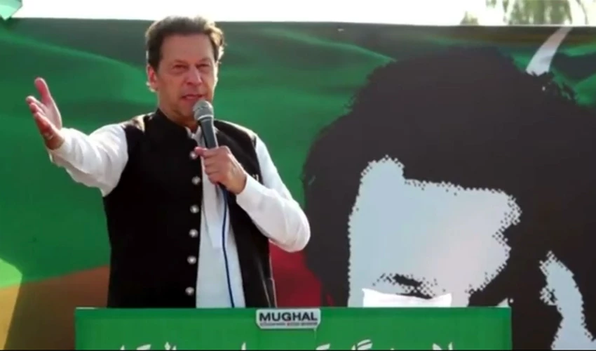 چیئرمین تحریک انصاف عمران خان نے لیک ہونے والی آڈیوز جعلی قرار دے دیں
