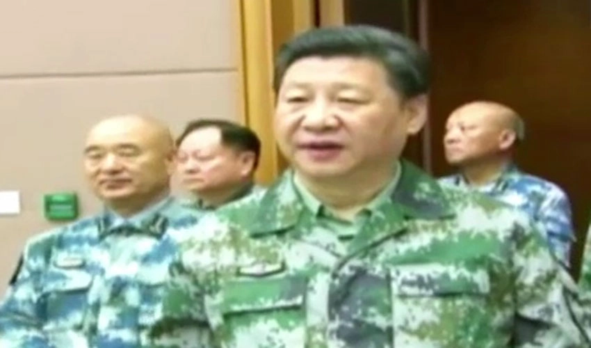 چین کے صدر شی جن پنگ کا فوج کو جنگ کے لیے تیار رہنے کا حکم