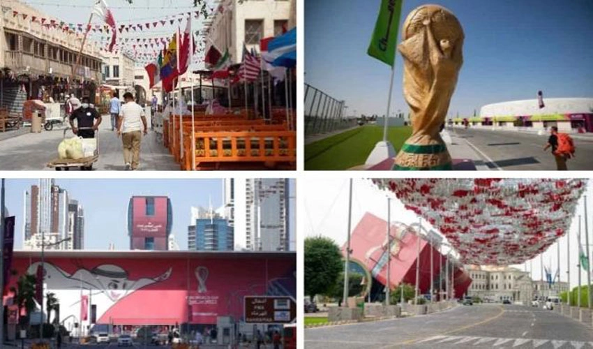 قطر میں کھیلوں کا سب سے بڑا فٹبال کا میلہ سج گیا