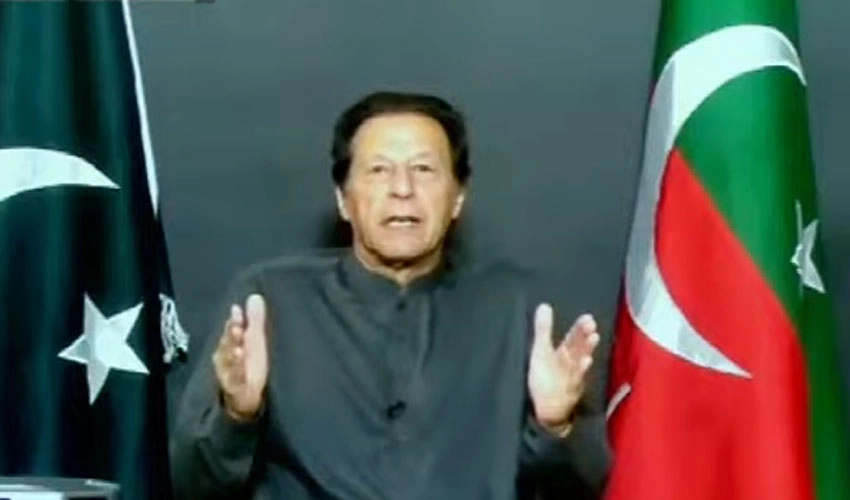حکومت بدلنے والوں نے ذرا نہیں سوچا ہم ملک کی معاشی حالت ٹھیک کر رہے تھے، عمران خان