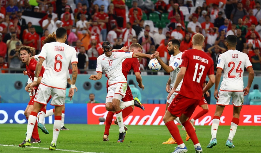 فٹ بال ورلڈکپ 2022، تیونس اور ڈنمارک کا میچ برابر رہا