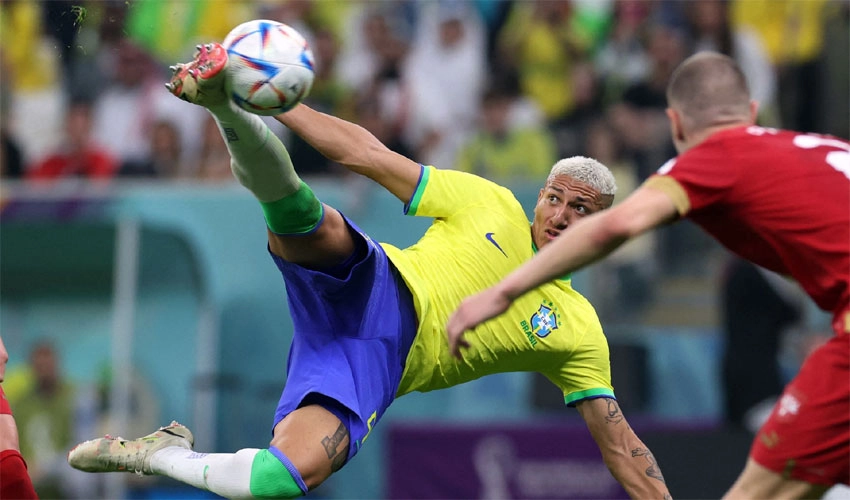 فیفا ورلڈ کپ میں برازیل نے سربیا کو 0-2 سے شکست دیدی