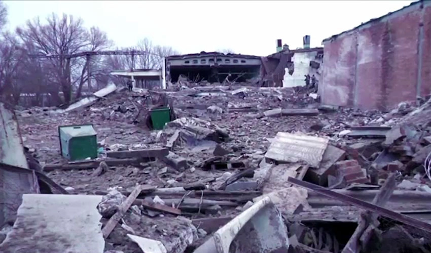 یوکرین کے شہر کھیرسن میں روسی گولہ باری سے دو افراد ہلاک