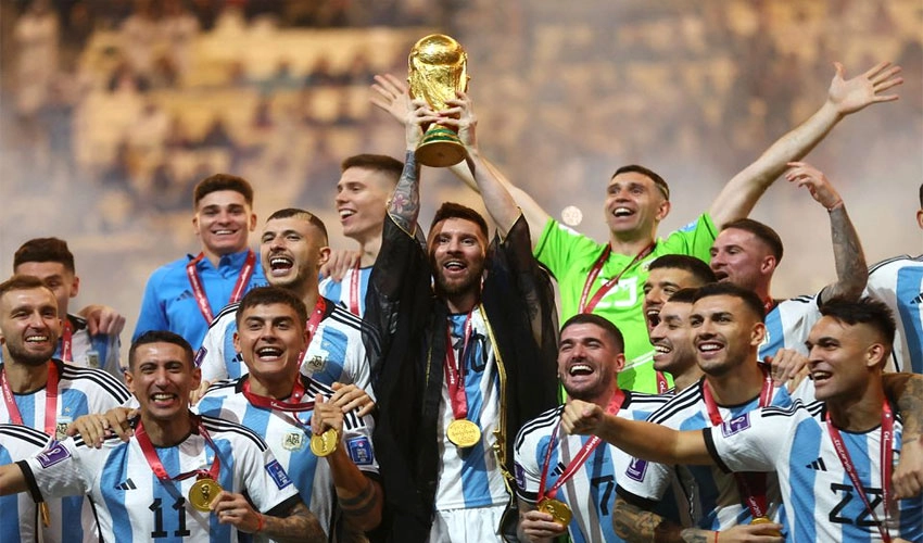 ارجنٹائن فرانس کو شکست دیکر فٹ بال کا عالمی چیمپئن بن گیا