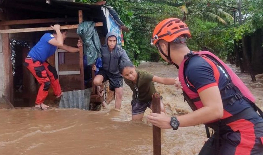 فلپائن ، موسلا دھار بارشوں کے بعد سیلابی ریلوں سے اموات 25 ہو گئیں، 26 افراد لاپتہ
