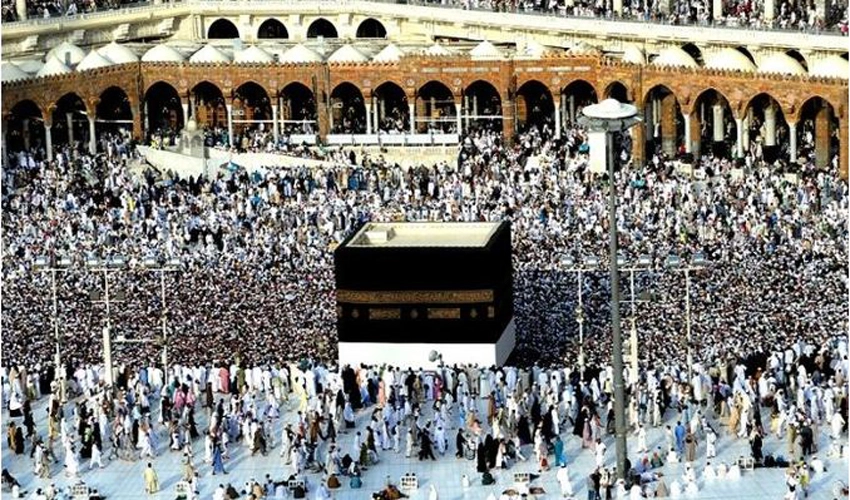 مسجد حرام میں رواں ہجری سال کے دوران 10 کروڑ افراد کی آمد و رفت ریکارڈ
