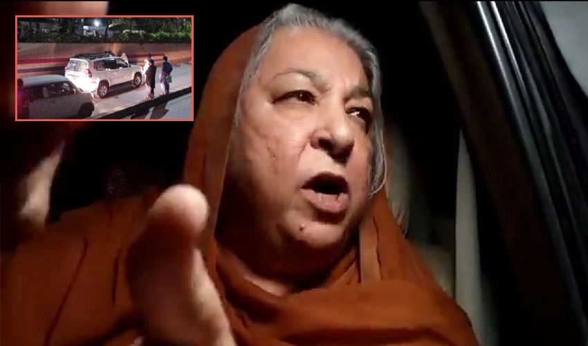 لاہور پولیس کی ڈاکٹر یاسمین راشد کو گرفتار کرنے کی کوشش