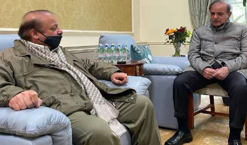وزیراعظم شہباز شریف اور نواز شریف کی لندن میں ملاقات، سیاسی و معاشی صورتحال پر گفتگو