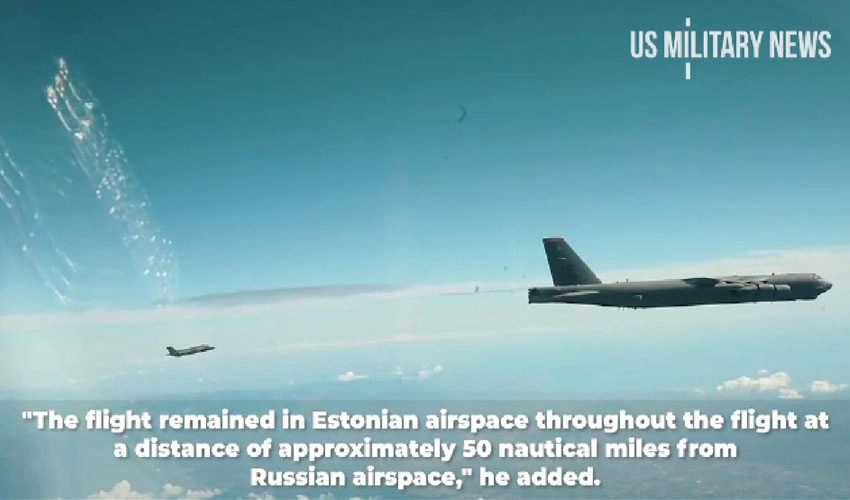 روس نے بحیرہ بالٹک کے اوپر 2 امریکی بمبار طیاروں کو روک لیا