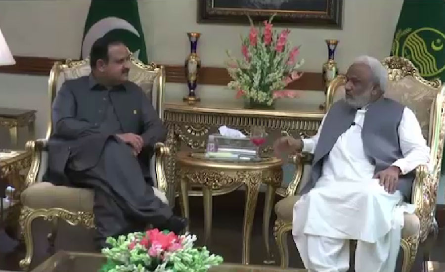 وزیر اعلیٰ پنجاب  سے سابق وزیر اعلیٰ سندھ ارباب غلام رحیم کی ملاقات ، سیاسی صورتحال پرتبادلہ خیال